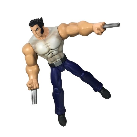 Wolverine Hasbro Marvel Universe X-Men Approx 10.5” Action Figure Talks & Sounds - Picture 10 of 12